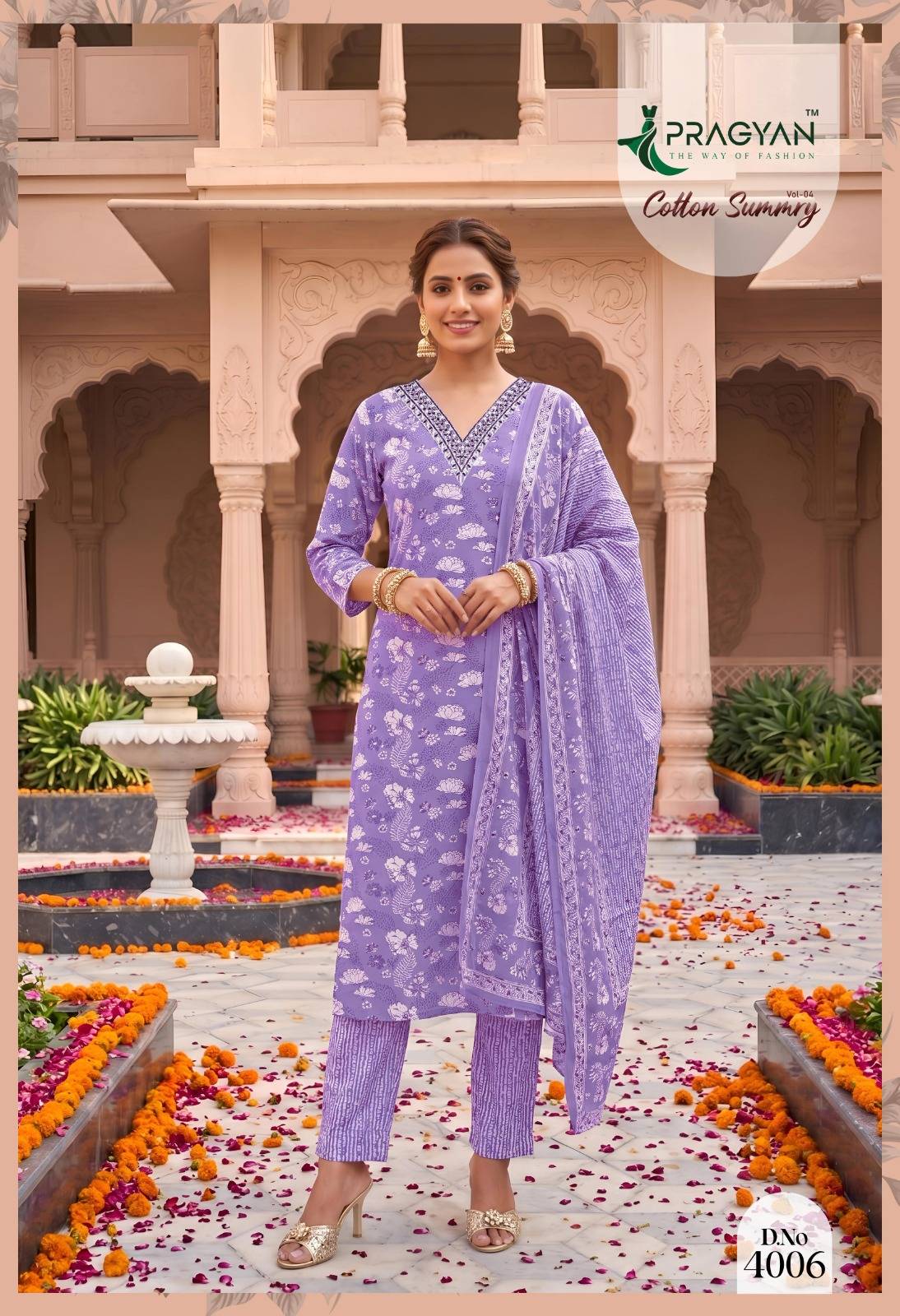 COTTON SUMMRY VOL 4 By PRAGYAN Designer Ethnic Wear Collection cotton Kurtis At Wholesale Price